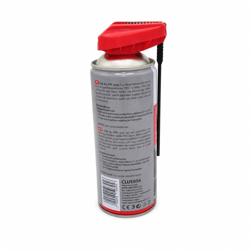 Spray vaselina PFTE lubrifiere uscata  Clue 400ml - CLUE056