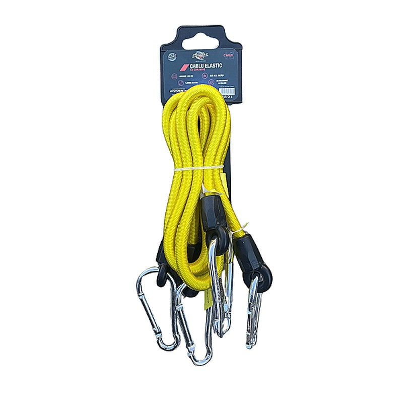 Cablu elastic cu carabine Carmax - set 2buc. - 54130