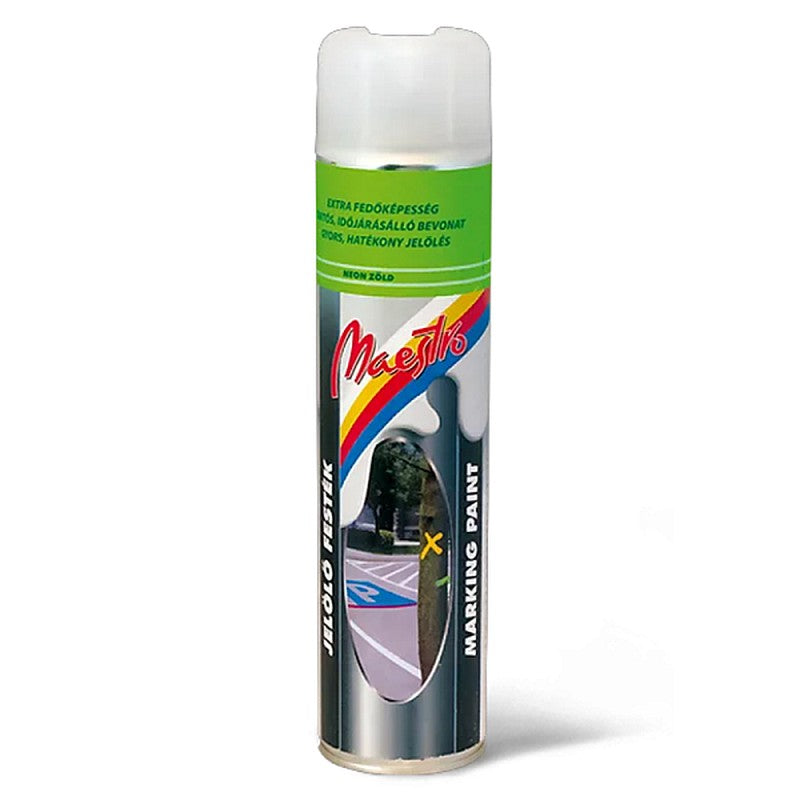 Vopsea semnalizare verde neon 600ml - 48154