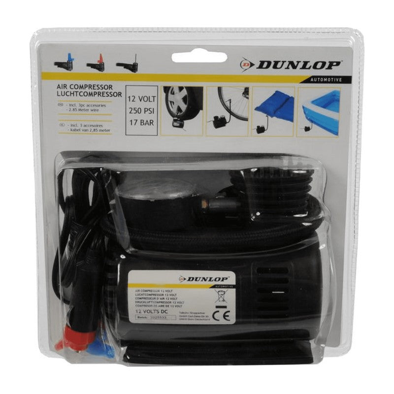 Compresor auto Dunlop 12V 5BAR - 57254