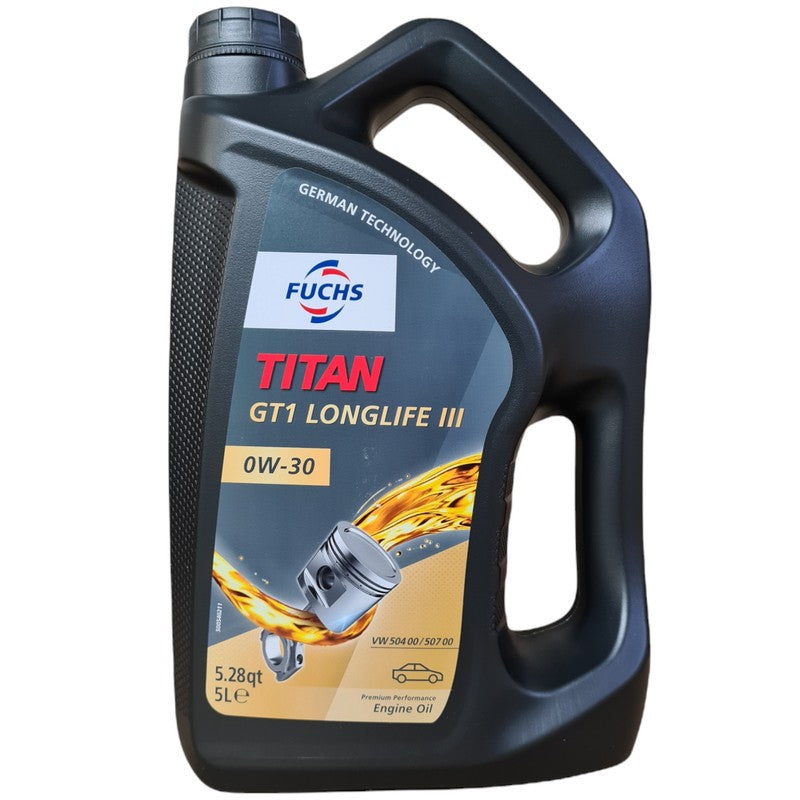 Ulei motor turisme Fuchs  Titan GT1 Longlife III 0W30 5L - 602008176