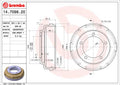 Tambur frana 14.7098.20 BREMBO
