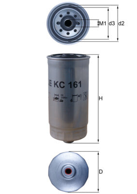 filtru combustibil KC 161 MAHLE