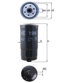 filtru combustibil KC 199 MAHLE