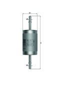 filtru combustibil KL 181 MAHLE