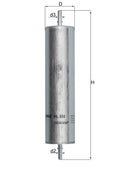 filtru combustibil KL 232 MAHLE