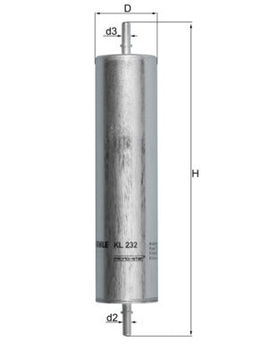 filtru combustibil KL 232 MAHLE