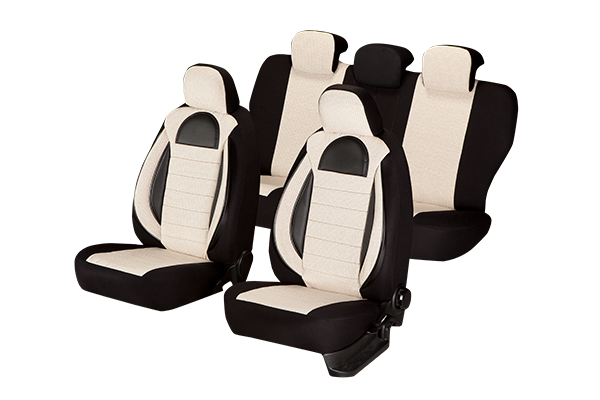 SET HUSE SCAUN RACING BEJ