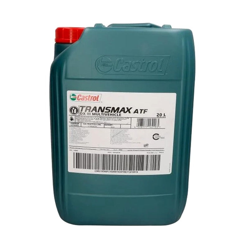 Ulei transmisie Castrol Transmax ATF Dx III Mv, 20L 15D66F