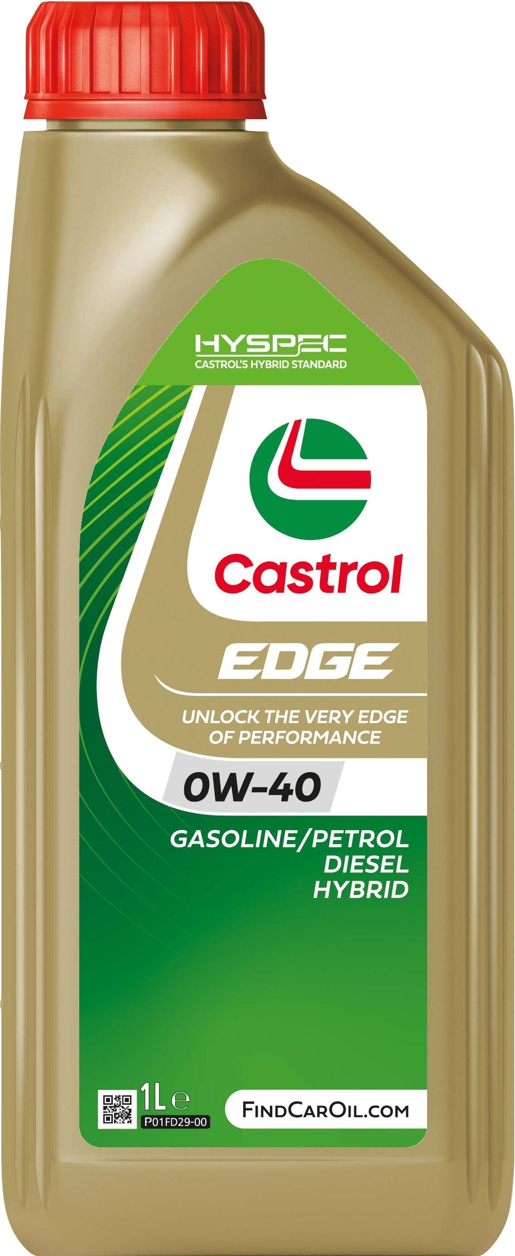CASTROL EDGE 0W-40- 1L