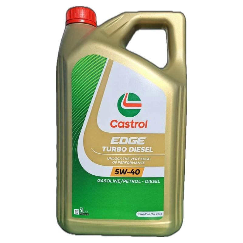 Ulei motor Castrol Edge Turbo Diesel 5W-40 5L 15F81B
