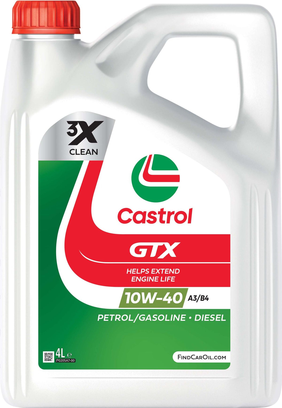 CASTROL GTX ULTRACLEAN 10W-40 A/B- 4L