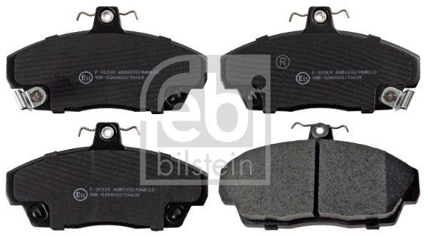 set placute frana,frana disc 16114 FEBI BILSTEIN