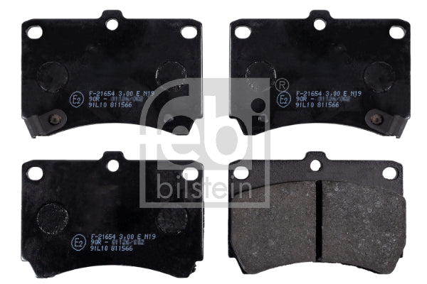set placute frana,frana disc 16195 FEBI BILSTEIN
