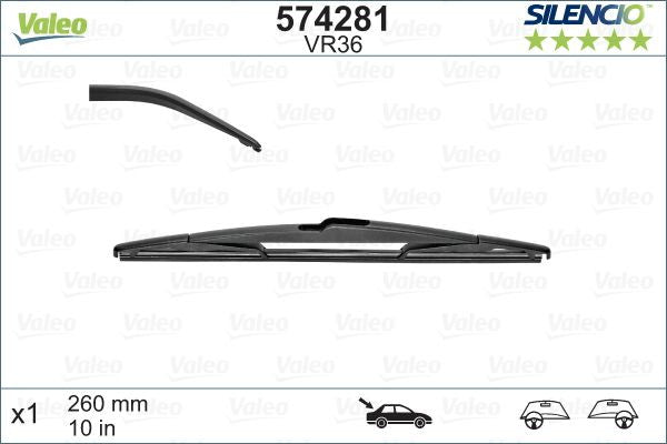 Stergator Valeo Silencio Performance 260mm - 10-142-071