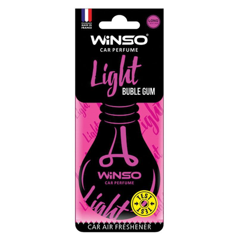 Odorizant auto Winso Light card Buble Gum - 381100