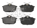 set placute frana,frana disc 16207 FEBI BILSTEIN