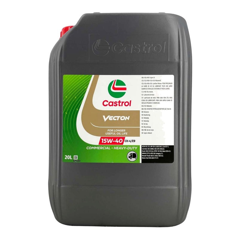 Ulei motor Castrol vecton plus 15W-40 ck-4/e9, 20 lt 1620B5