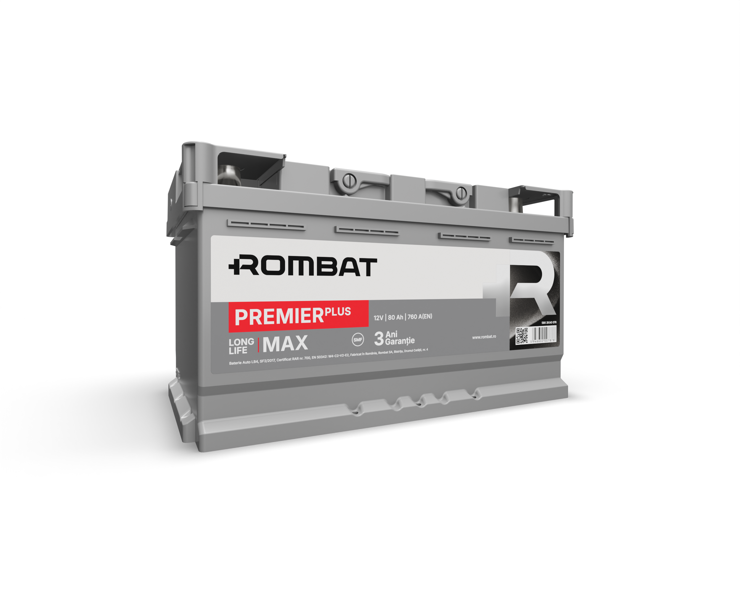 Acumulator Rombat Premier PLUS 80 Ah - 12193748