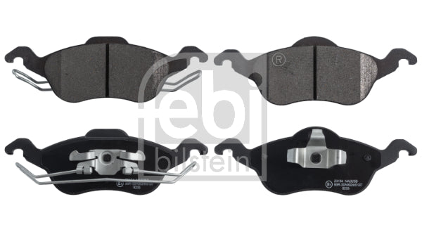 set placute frana,frana disc 16279 FEBI BILSTEIN