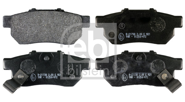 Set placute frana FEBI BILSTEIN 16301