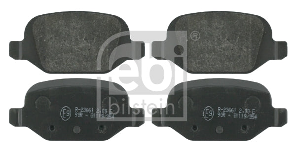 set placute frana,frana disc 16370 FEBI BILSTEIN