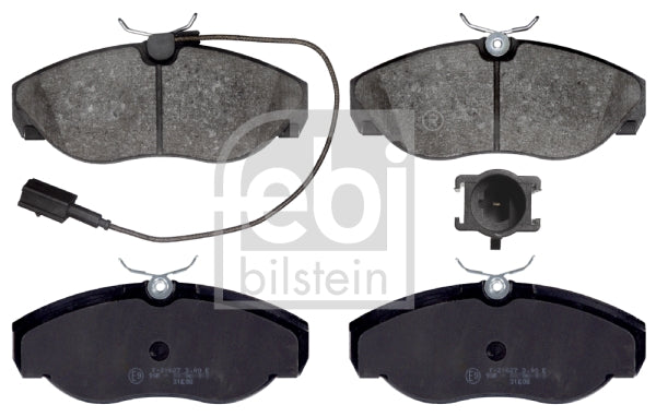 set placute frana,frana disc 16391 FEBI BILSTEIN