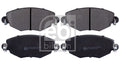 set placute frana,frana disc 16402 FEBI BILSTEIN