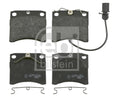 set placute frana,frana disc 16463 FEBI BILSTEIN