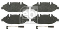 set placute frana,frana disc 16487 FEBI BILSTEIN