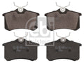 set placute frana,frana disc 16488 FEBI BILSTEIN