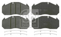 set placute frana,frana disc 16562 FEBI BILSTEIN
