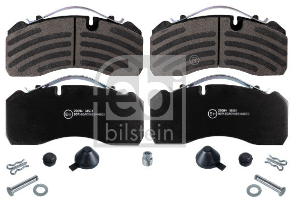 set placute frana,frana disc 16563 FEBI BILSTEIN
