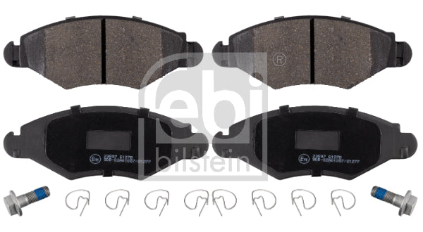 set placute frana,frana disc 16575 FEBI BILSTEIN