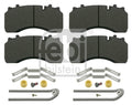 set placute frana,frana disc 16610 FEBI BILSTEIN