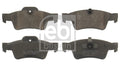 set placute frana,frana disc 16615 FEBI BILSTEIN