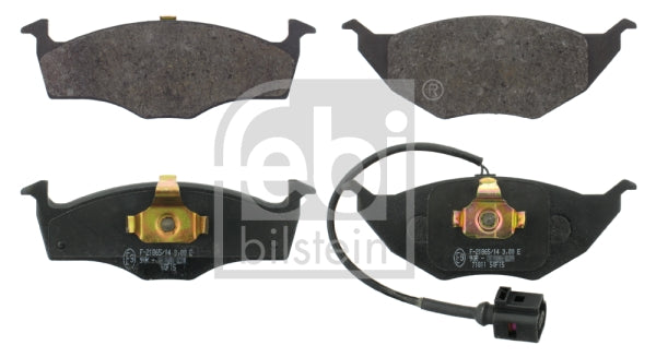 set placute frana,frana disc 16620 FEBI BILSTEIN