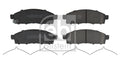 set placute frana,frana disc 16624 FEBI BILSTEIN