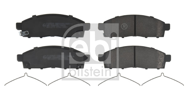 set placute frana,frana disc 16624 FEBI BILSTEIN