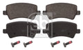 set placute frana,frana disc 16625 FEBI BILSTEIN