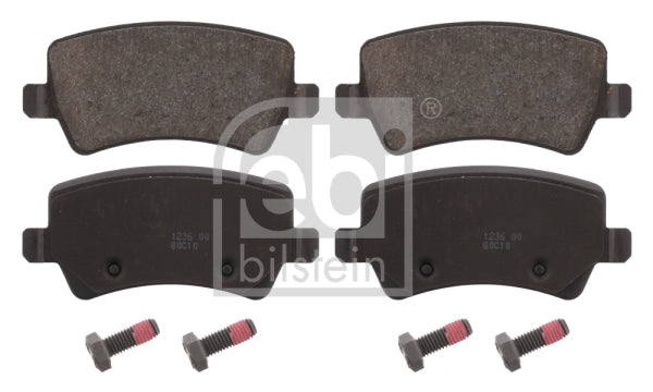 set placute frana,frana disc 16625 FEBI BILSTEIN