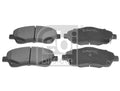 set placute frana,frana disc 16653 FEBI BILSTEIN