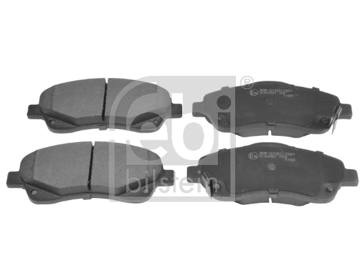 set placute frana,frana disc 16653 FEBI BILSTEIN