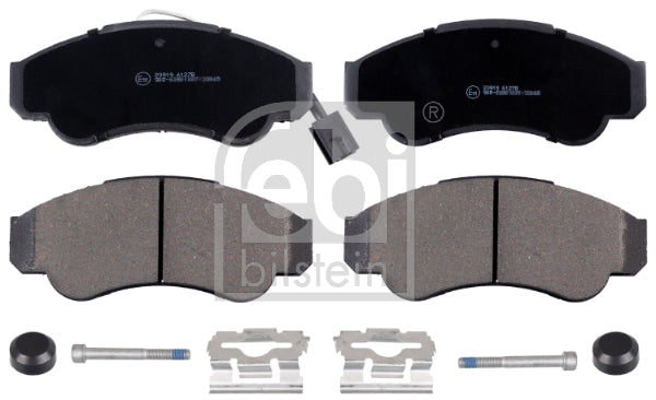 set placute frana,frana disc 16663 FEBI BILSTEIN