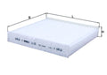 Filtru, aer habitaclu LA 155 MAHLE
