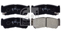 set placute frana,frana disc 16668 FEBI BILSTEIN