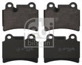 set placute frana,frana disc 16671 FEBI BILSTEIN