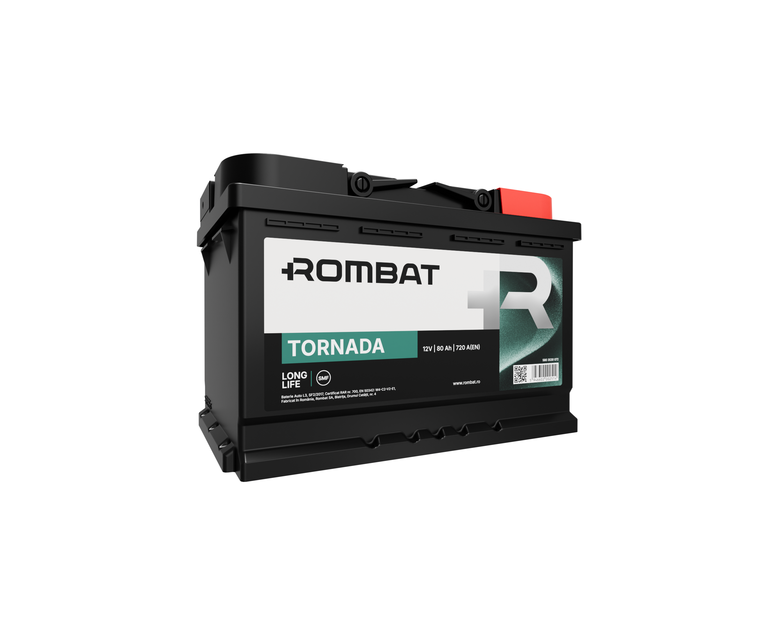 Acumulator Rombat Tornada 80 Ah - 12135504
