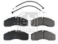 set placute frana,frana disc 16706 FEBI BILSTEIN