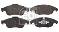 set placute frana,frana disc 16713 FEBI BILSTEIN